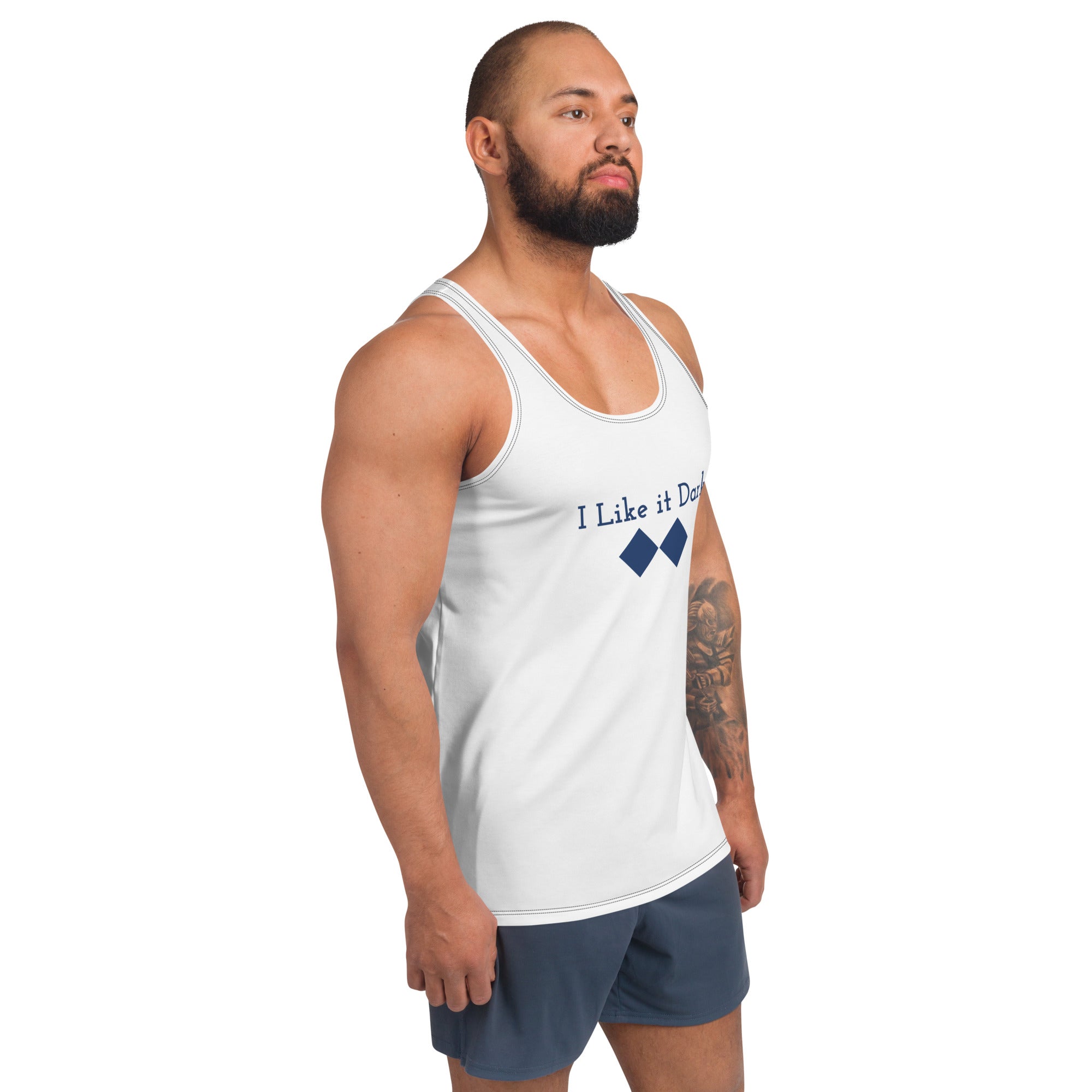 Unisex Tank Top ( I Like it Dark )