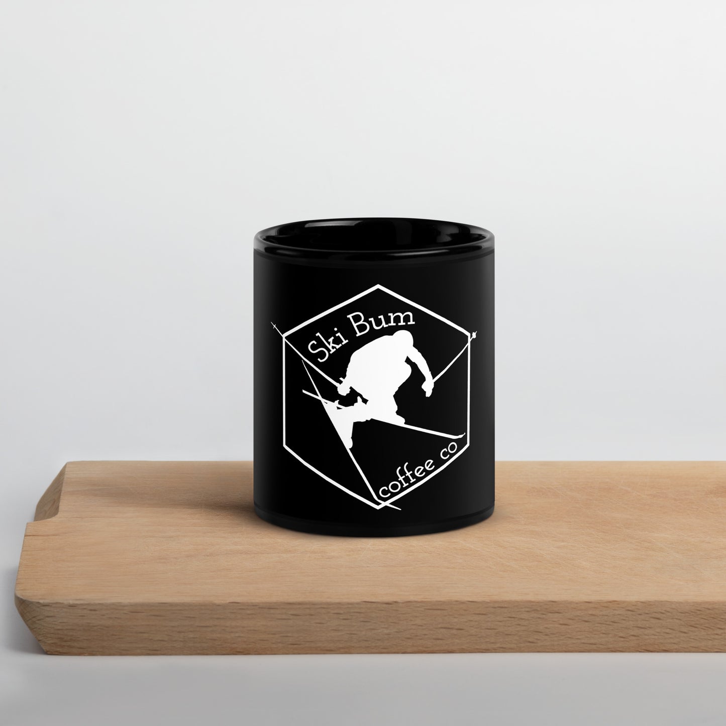 Black Glossy Mug