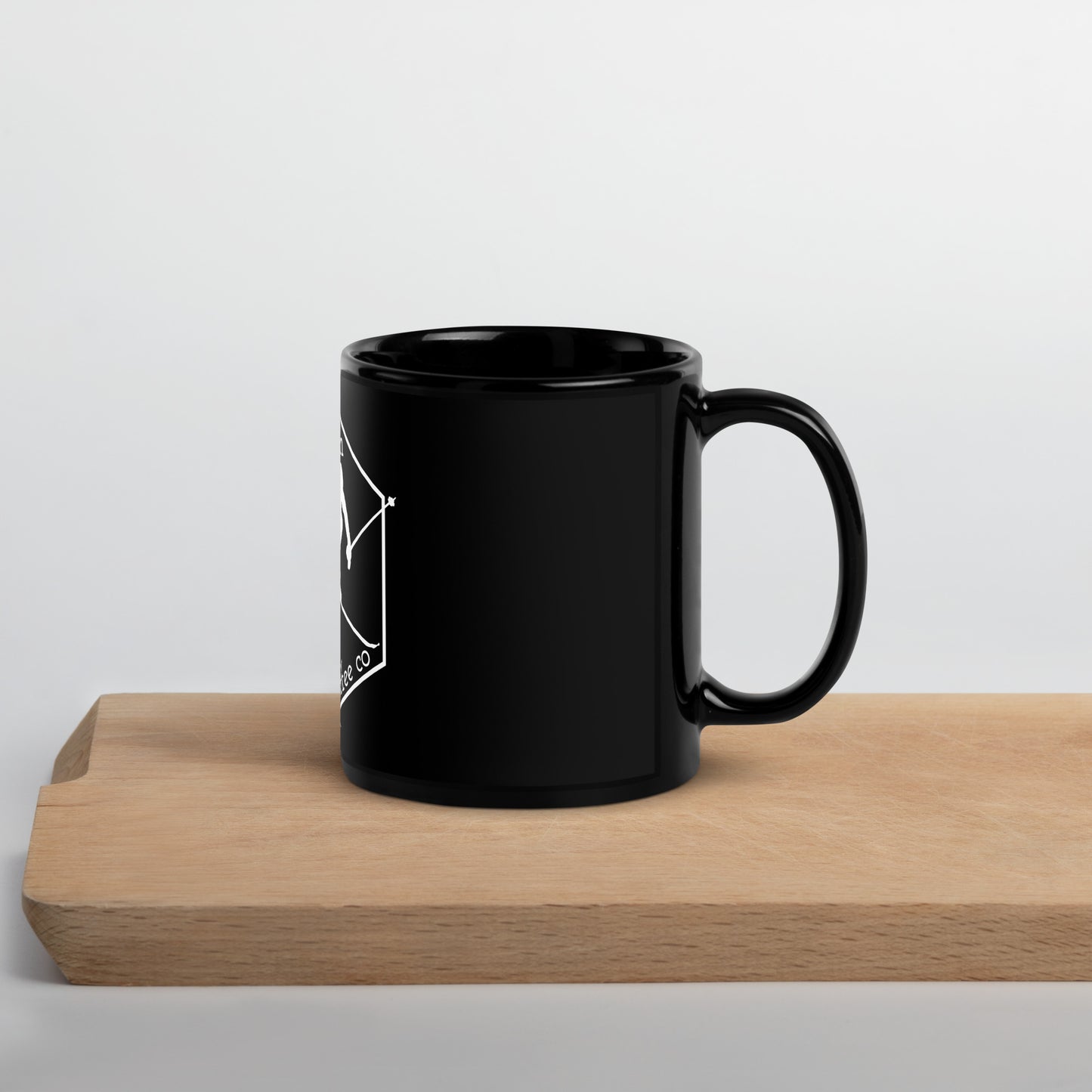 Black Glossy Mug