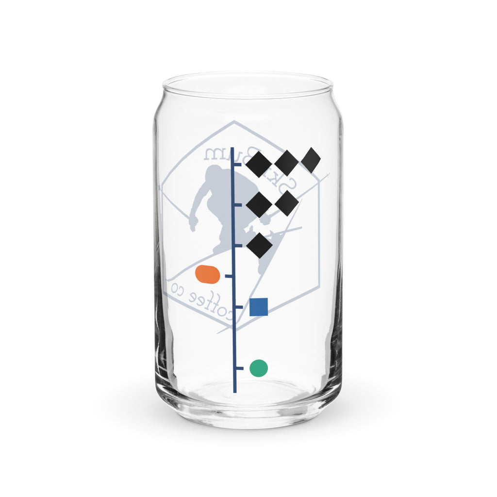 Can-shaped glass