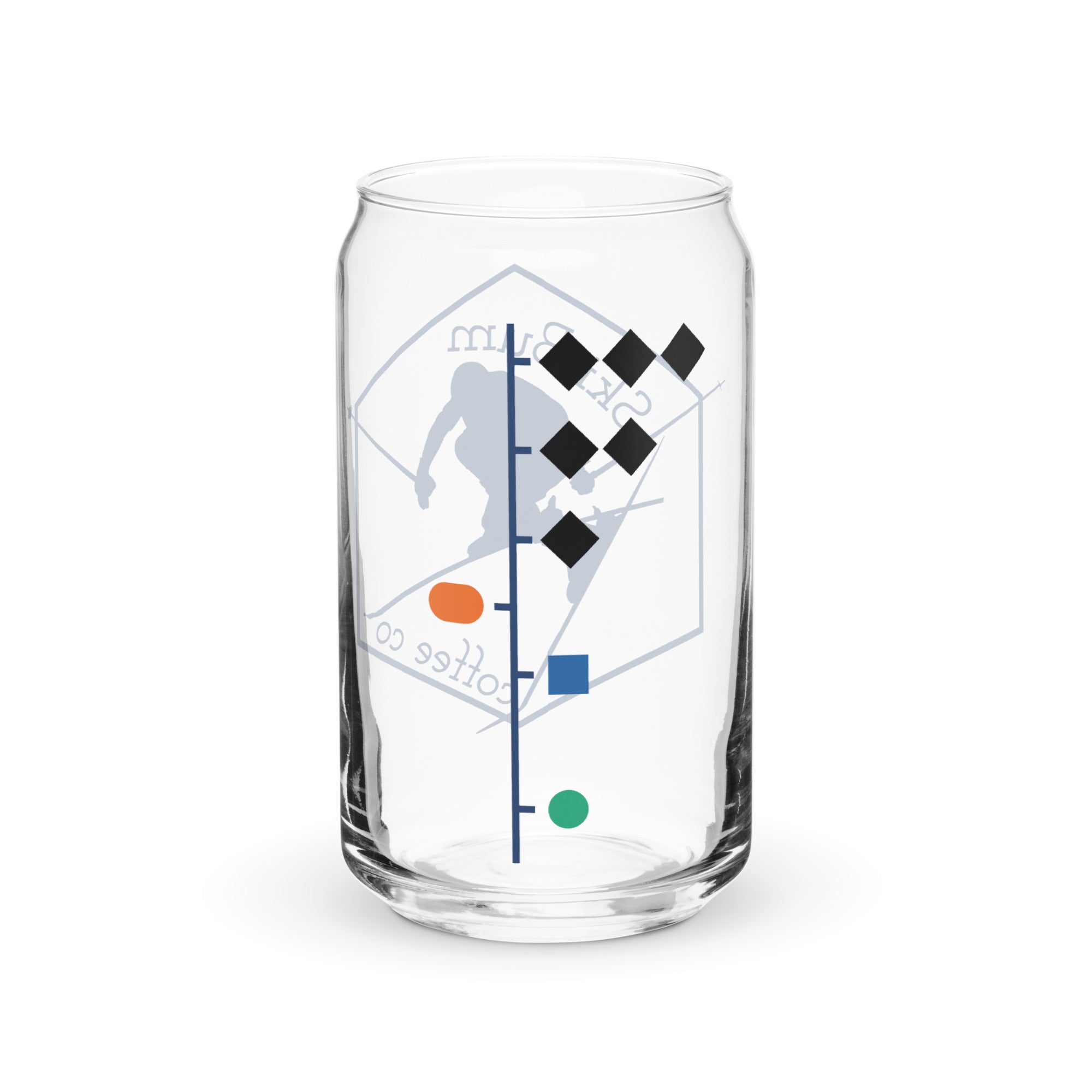 Can-shaped glass