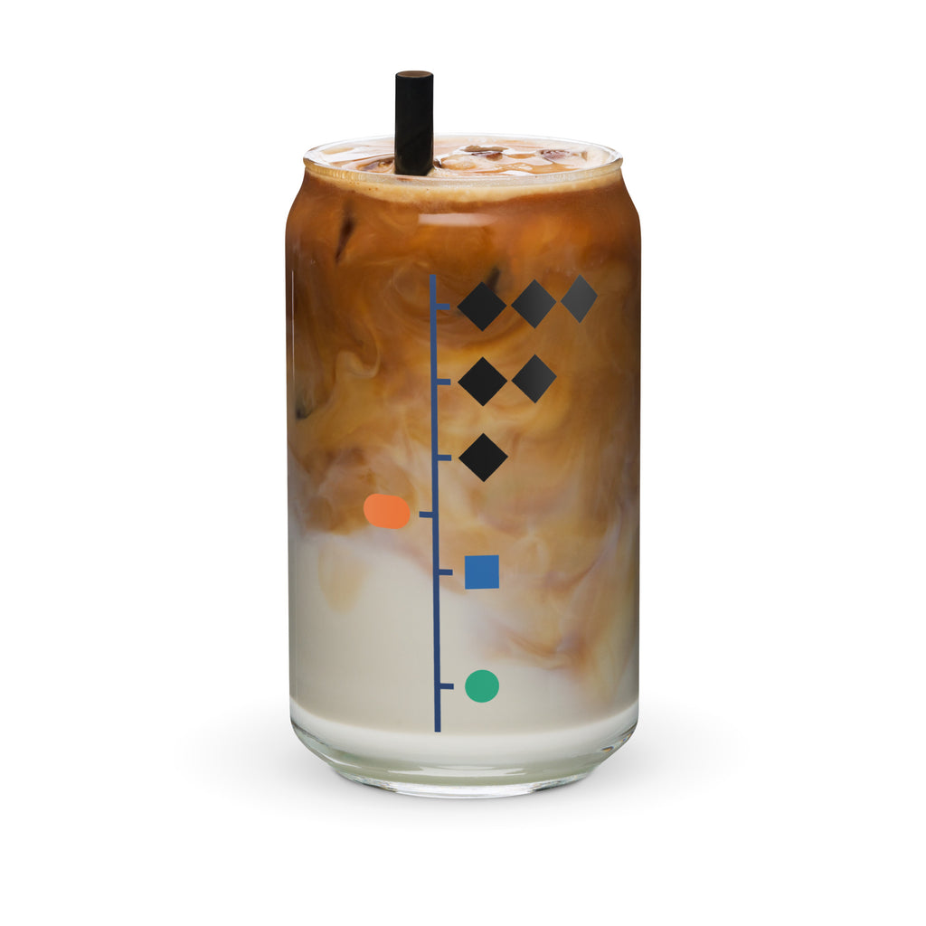 Can-shaped glass