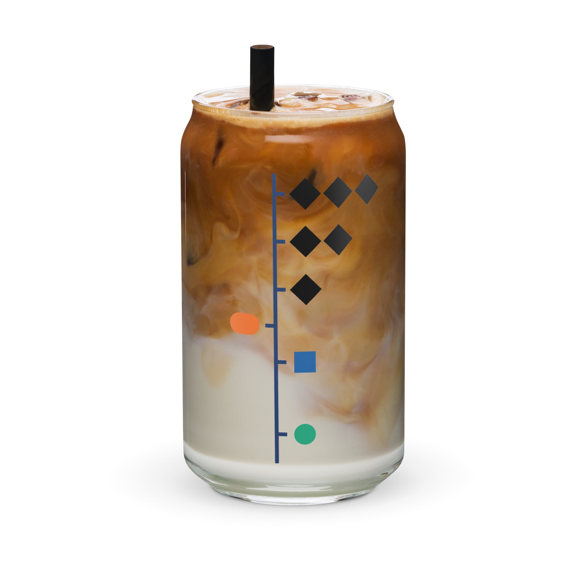 Can-shaped glass