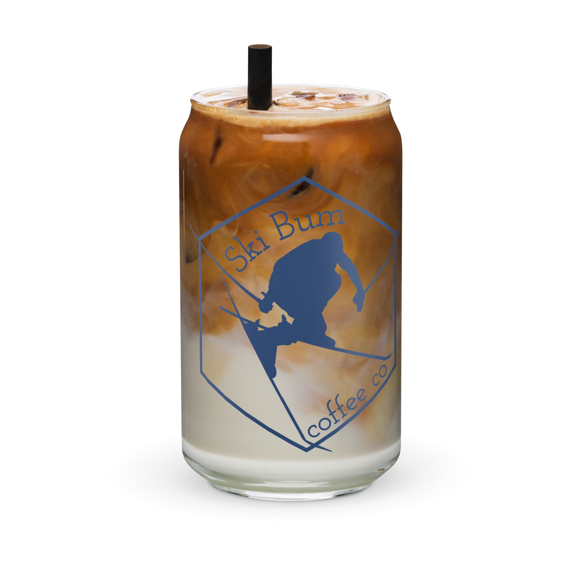 Can-shaped glass
