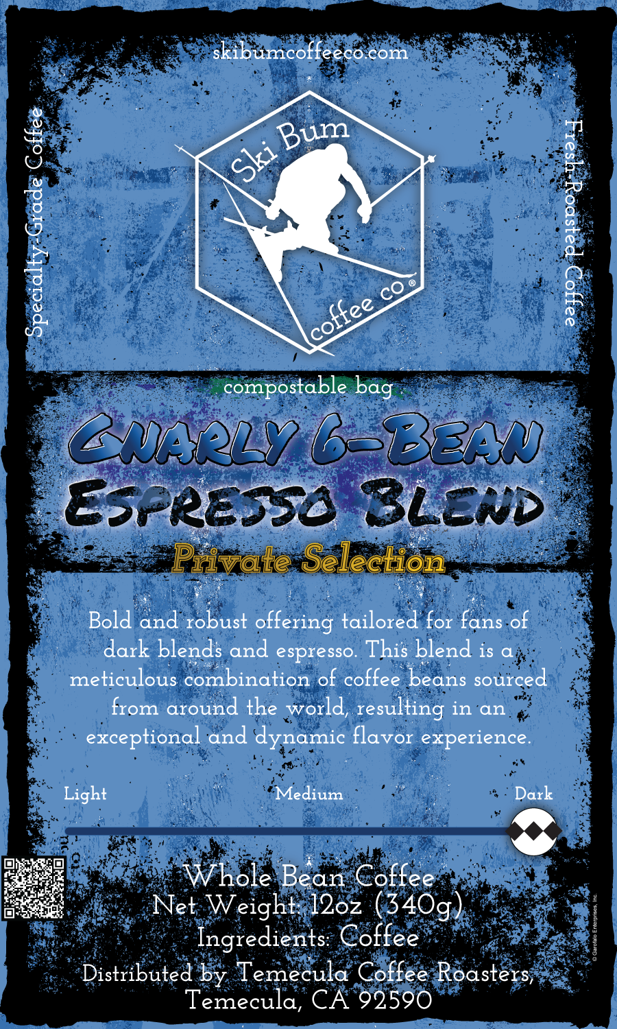 Gnarly 6-Bean Espresso Blend - Private Selection