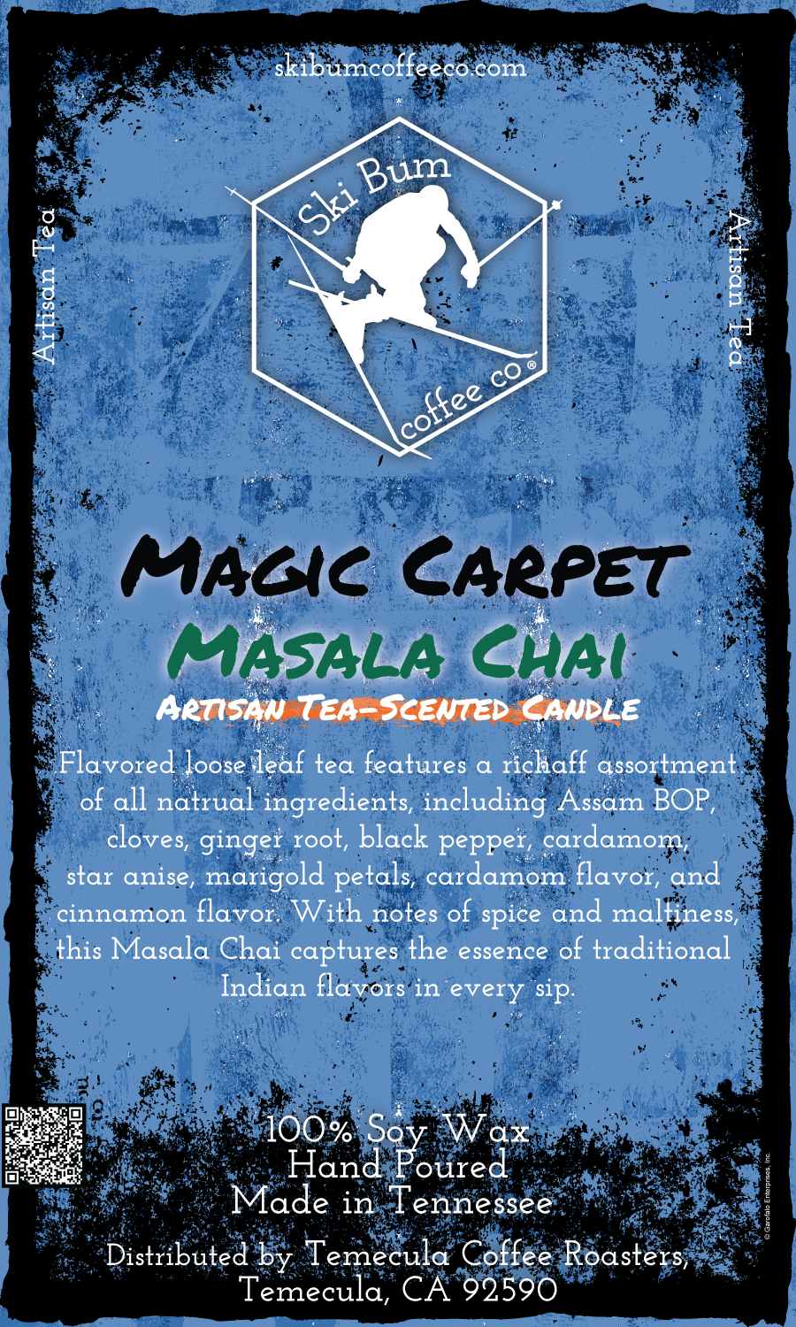 Magic Carpet Masala Chai tea-scented candle