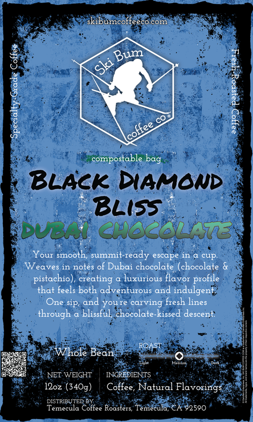 Black Diamond Bliss - Dubai Chocolate