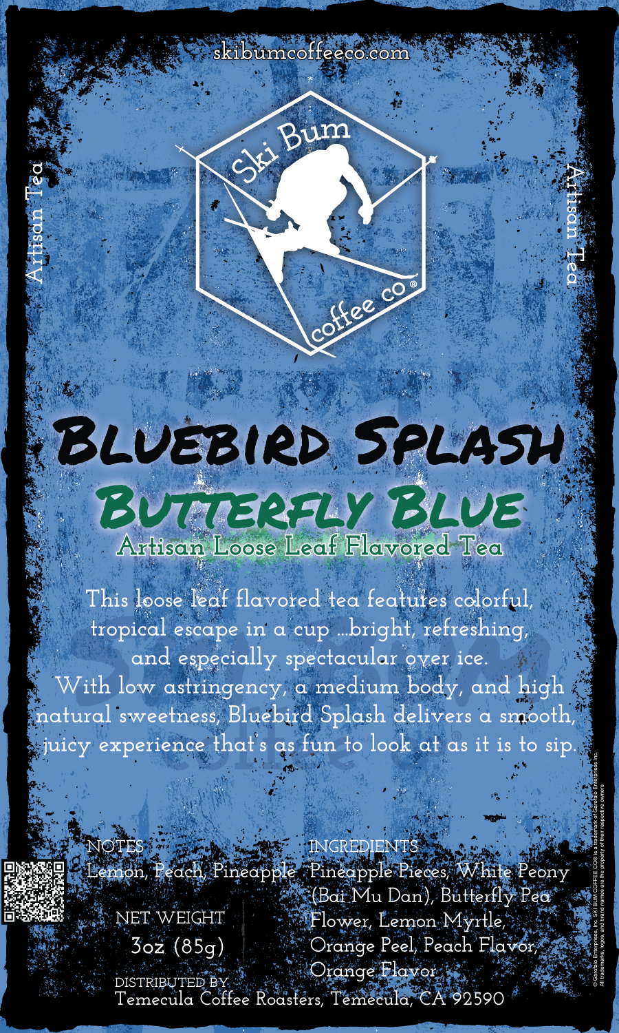 Bluebird Splash - Butterfly Blue