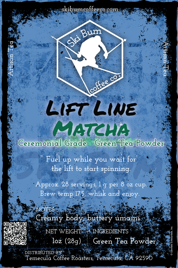 Lift Line Matcha - Ceremonial Grade Green Tea Powder