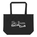 Large organic tote bag (Ski Bum Social Club)