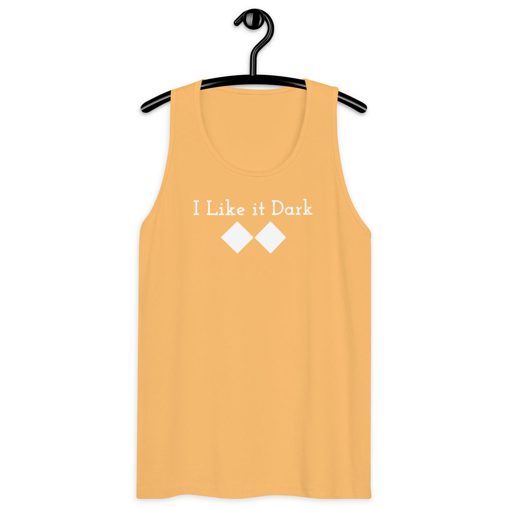 Men’s premium tank top ( I Like it Dark )