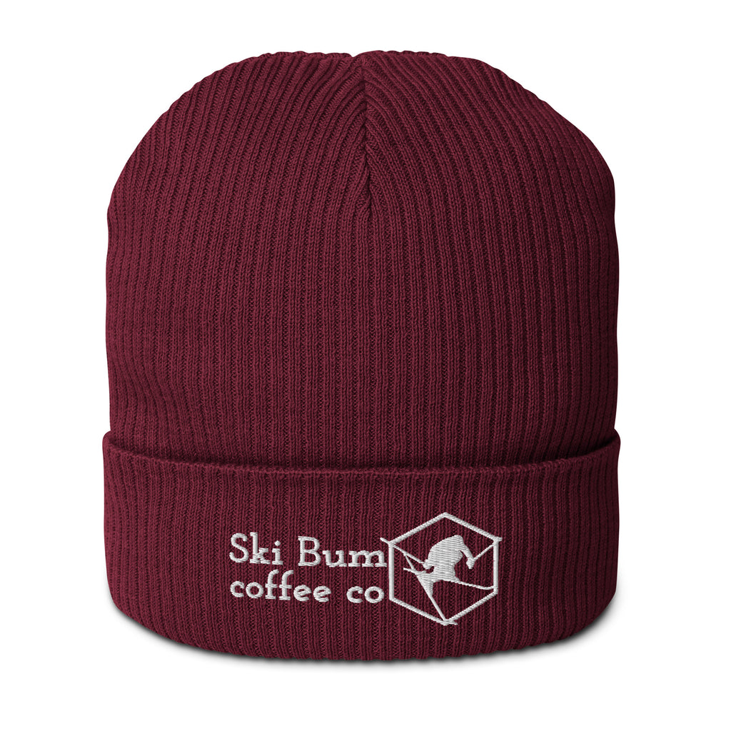 Organic ribbed beanie