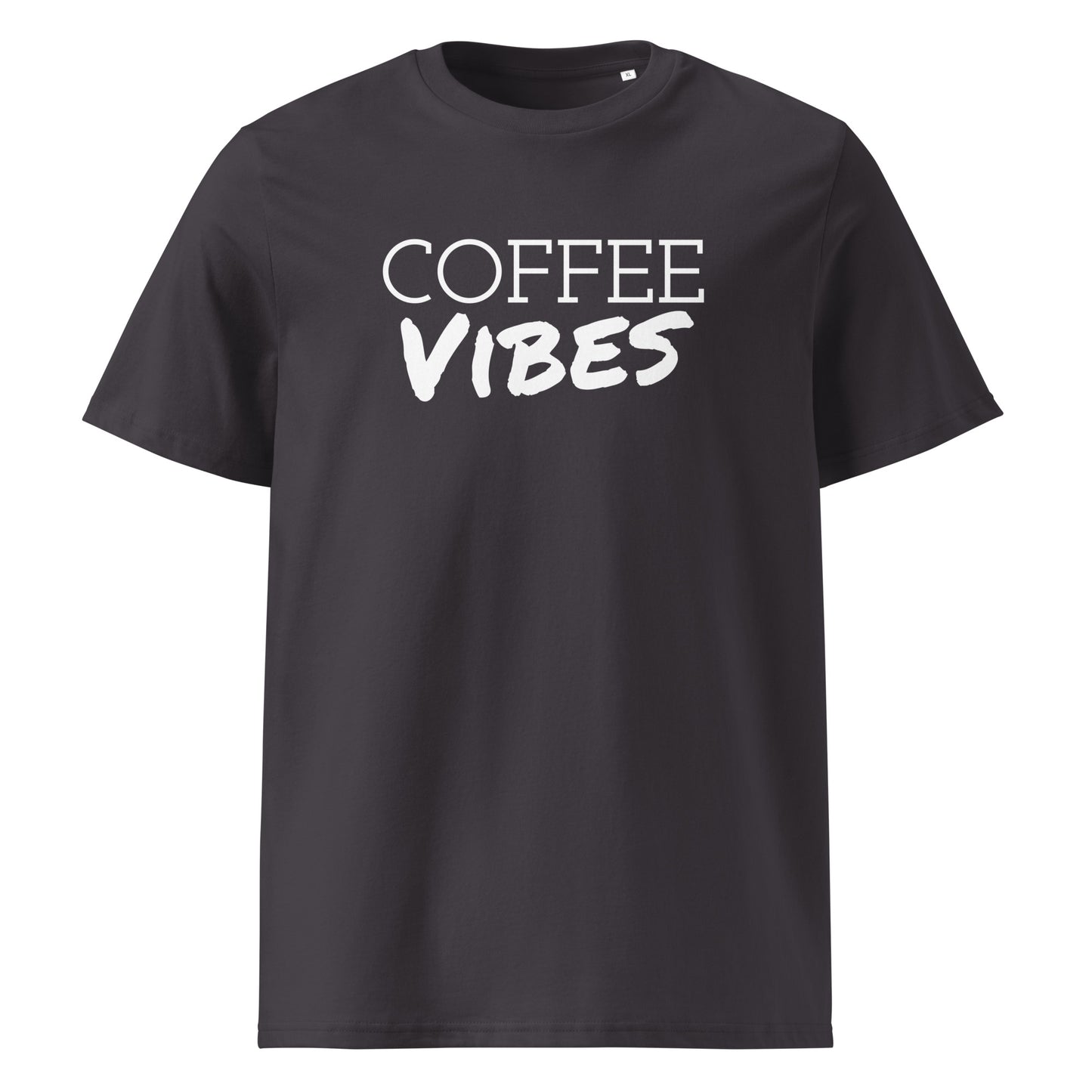 Unisex organic cotton t-shirt ( Coffee Vibes )