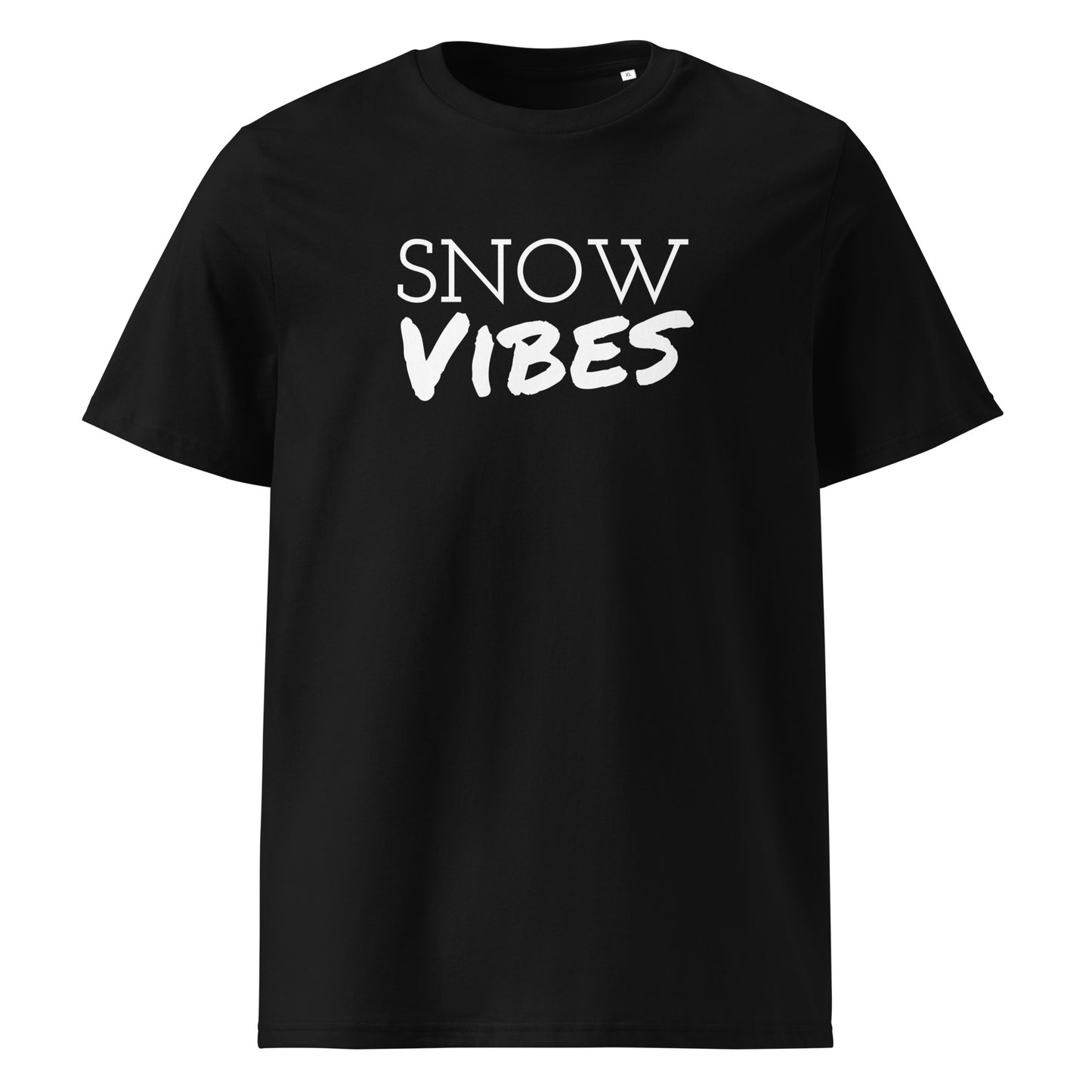 Unisex organic cotton t-shirt ( Snow Vibes )