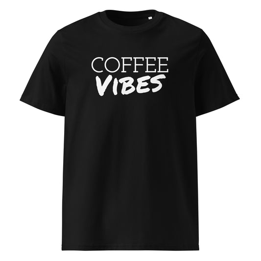 Unisex organic cotton t-shirt ( Coffee Vibes )