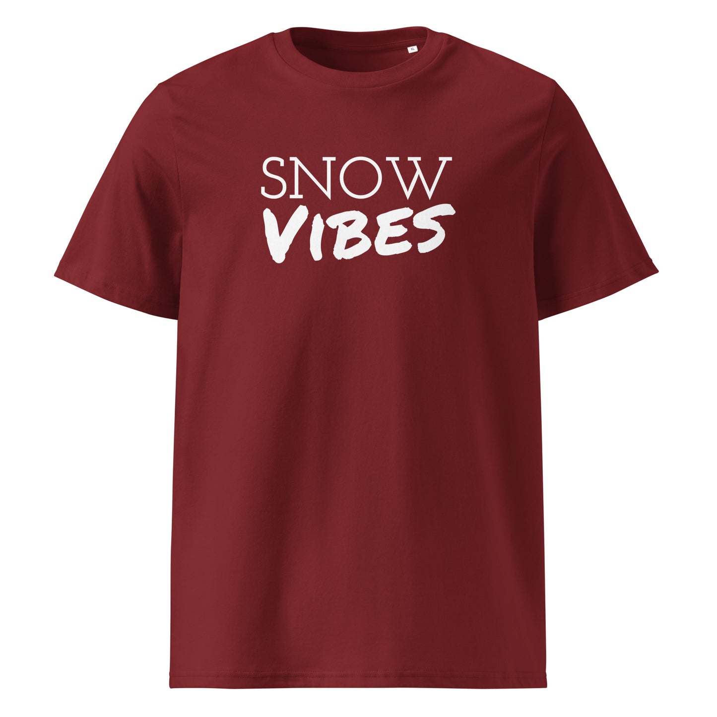 Unisex organic cotton t-shirt ( Snow Vibes )