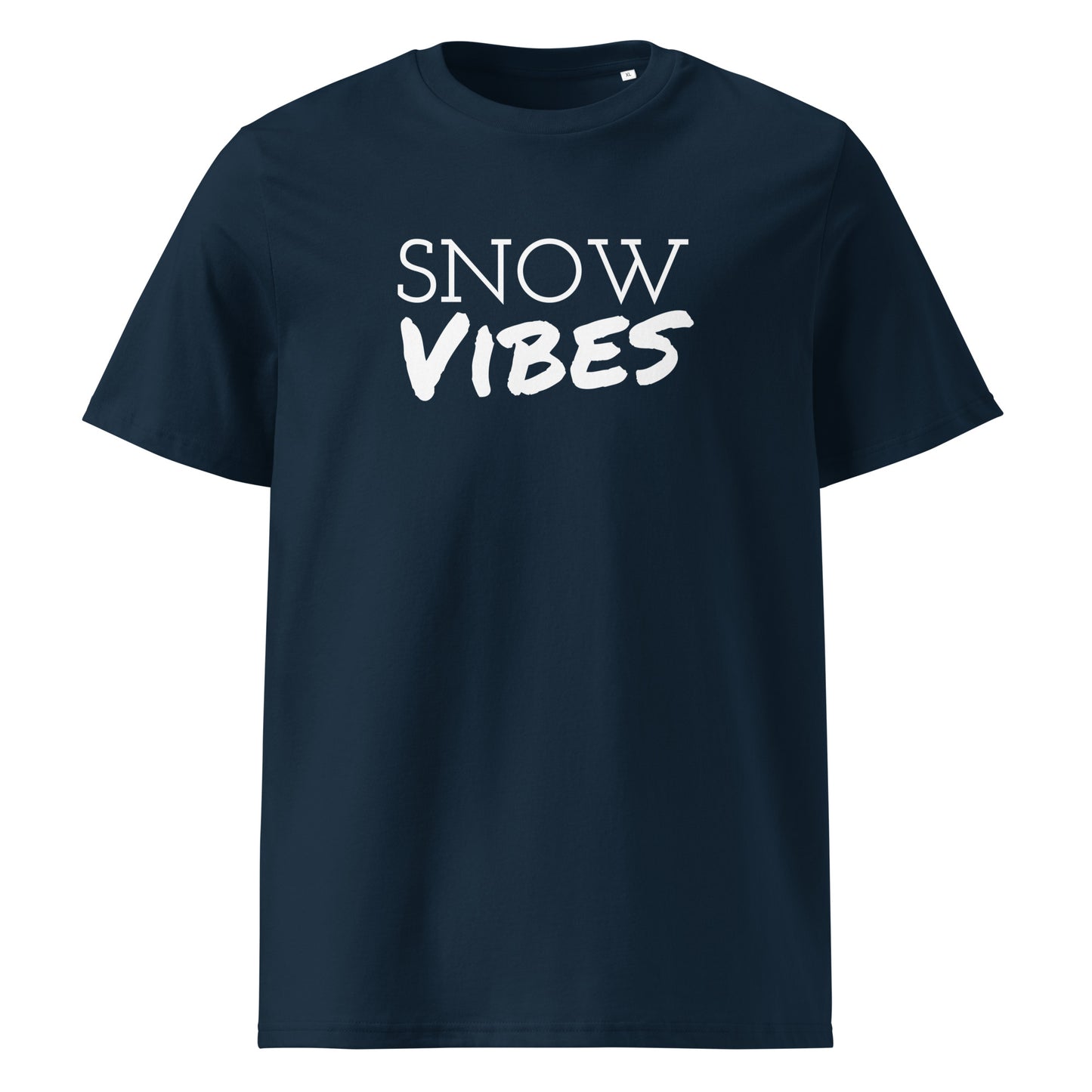 Unisex organic cotton t-shirt ( Snow Vibes )