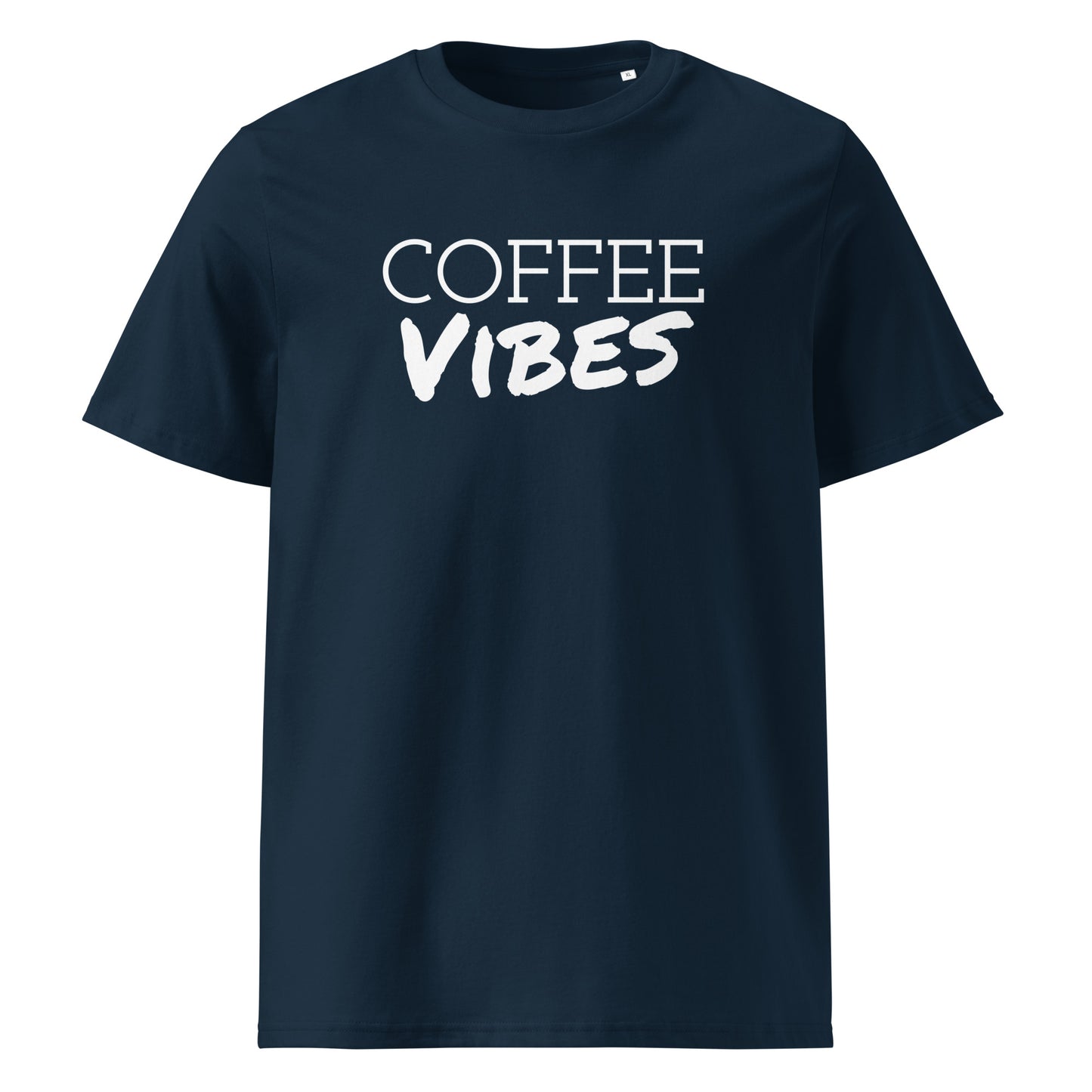 Unisex organic cotton t-shirt ( Coffee Vibes )