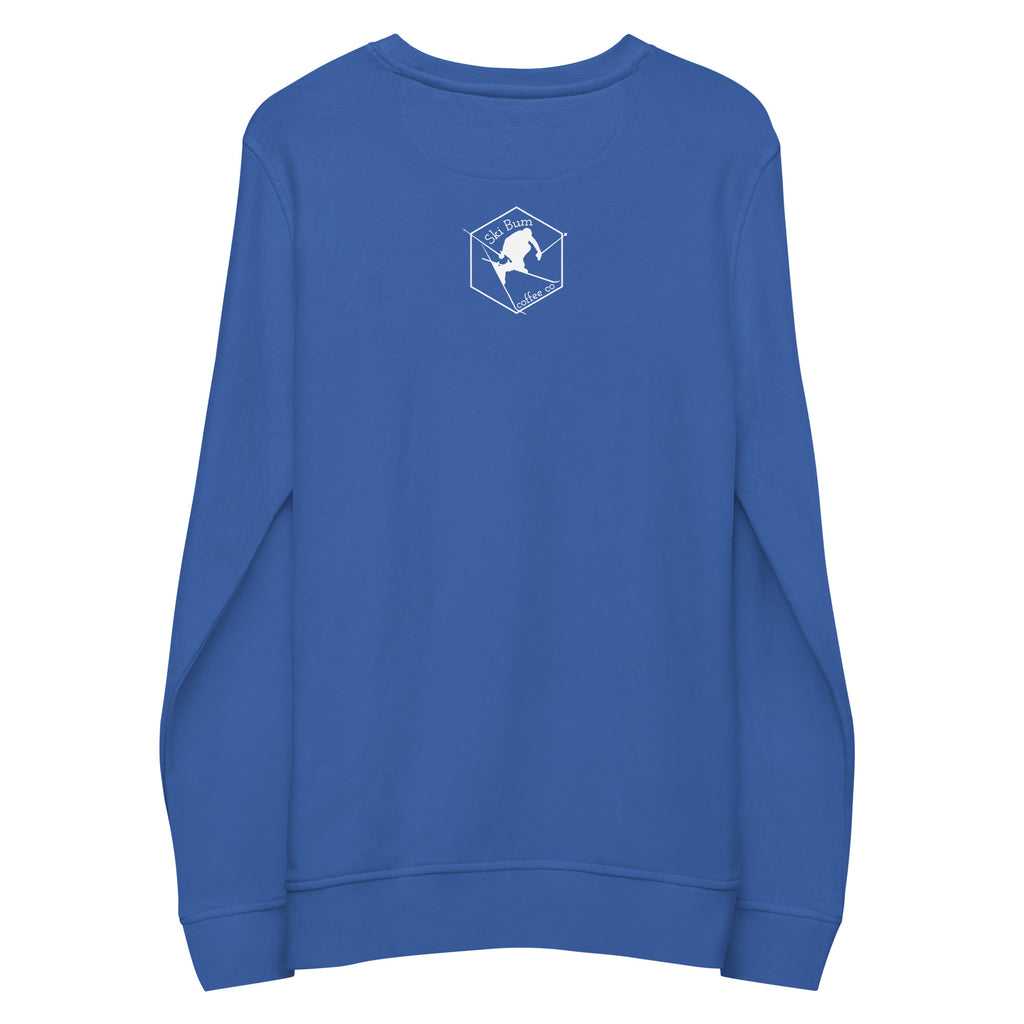 Unisex organic sweatshirt ( I Like it Dark )
