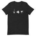 Unisex t-shirt (Coffee Shamrock Ski)