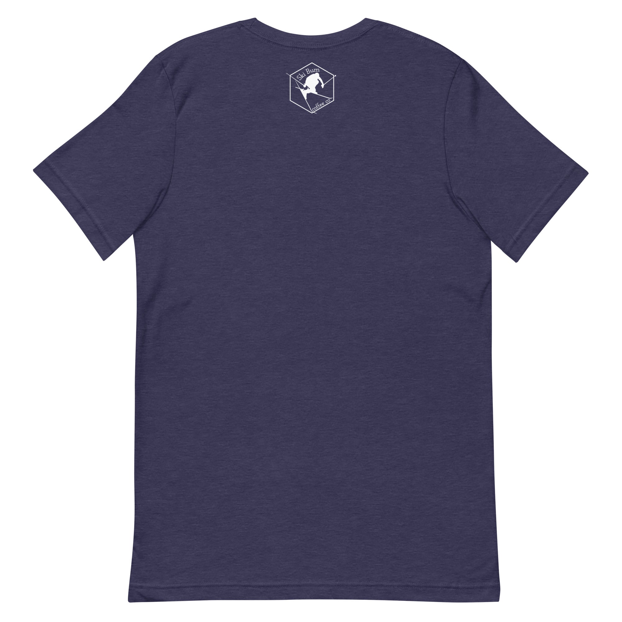 Unisex t-shirt (Skiing & Coffee: Love Languages)