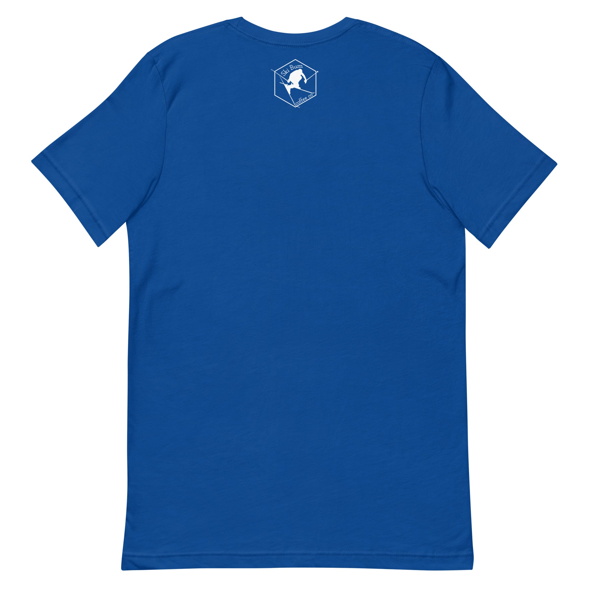 Unisex t-shirt (Skiing & Coffee: Love Languages)